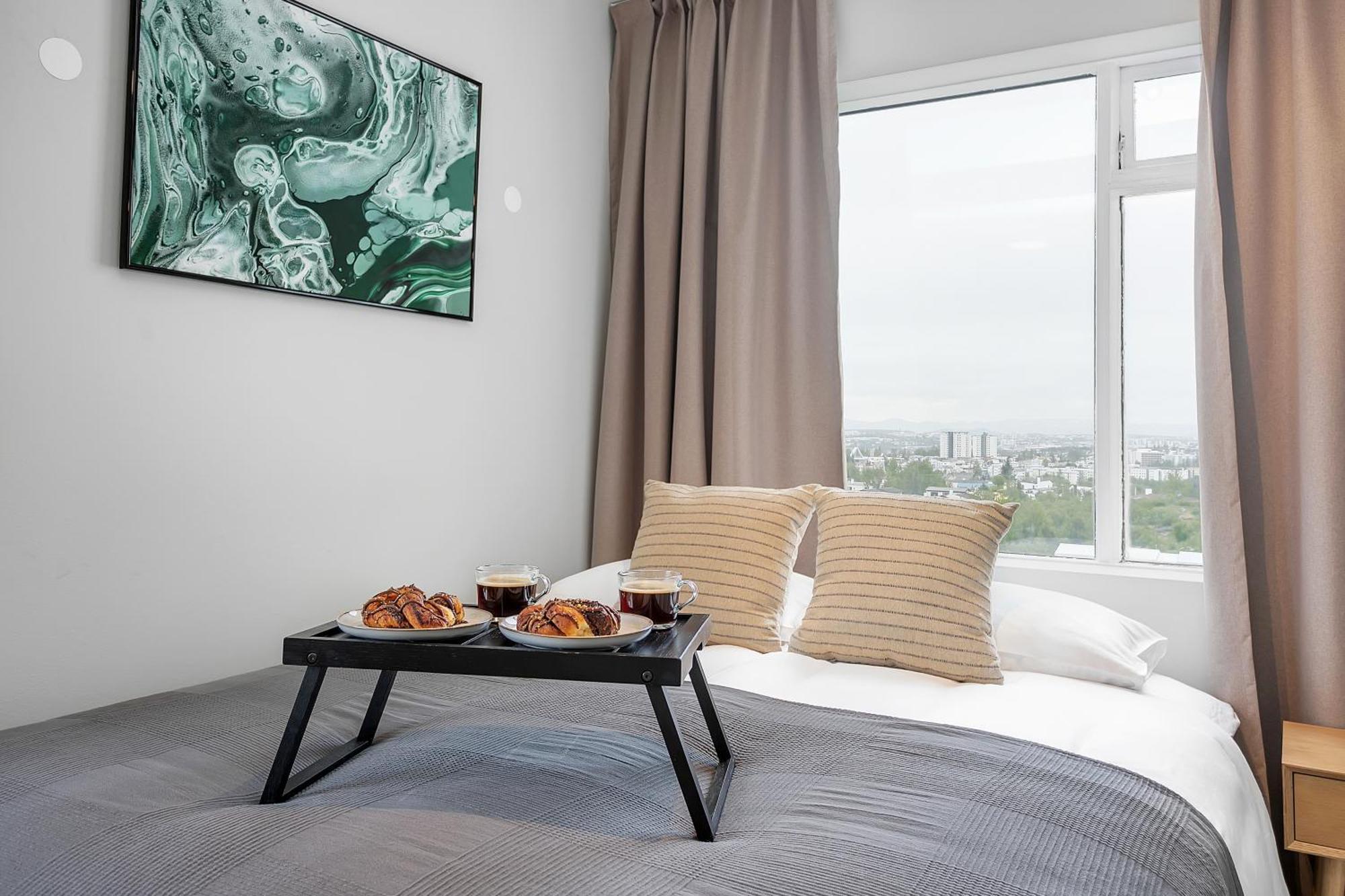 Charming Studio - Stunning Panorama View Reykjavík Eksteriør billede