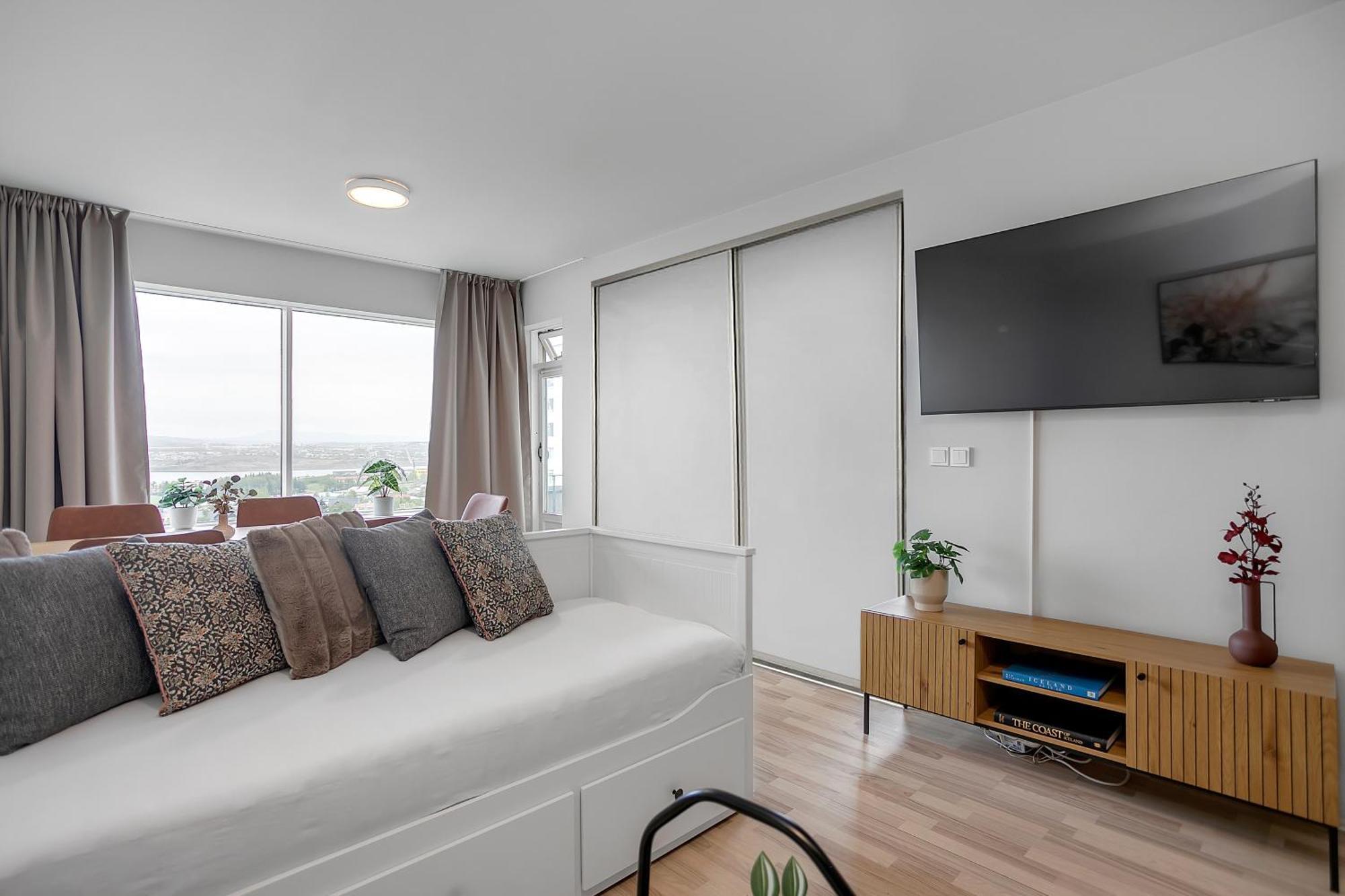Charming Studio - Stunning Panorama View Reykjavík Eksteriør billede